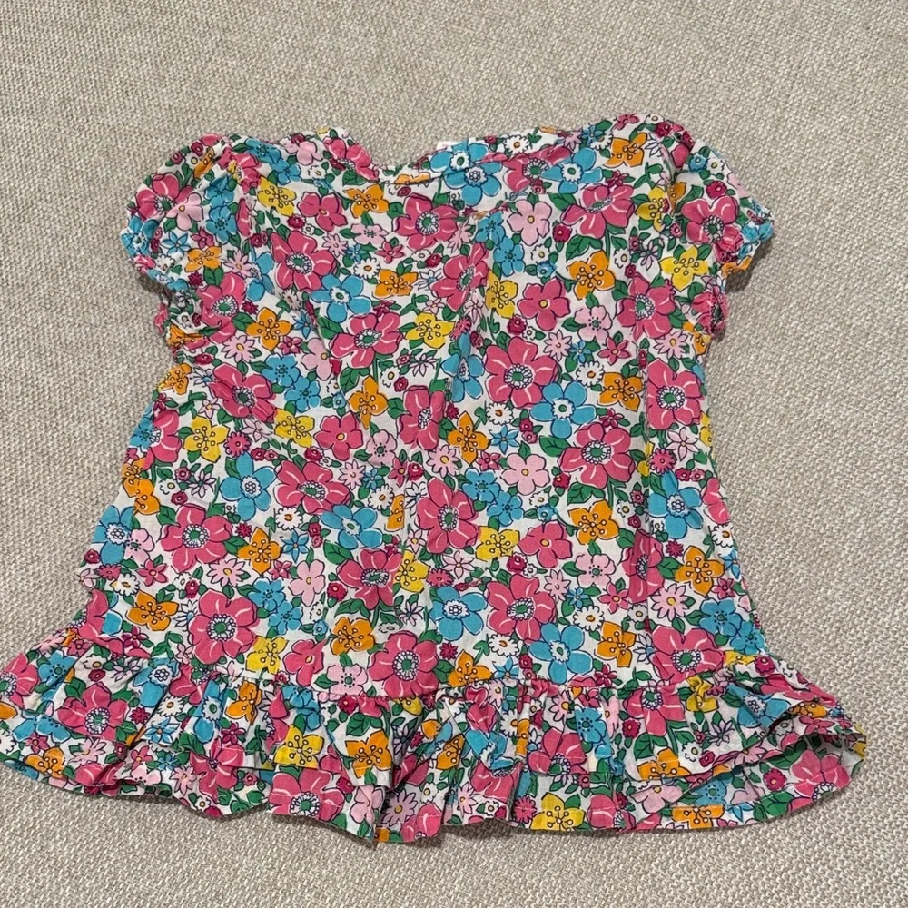 OshKosh B'gosh Colorful Floral Kids Blouse